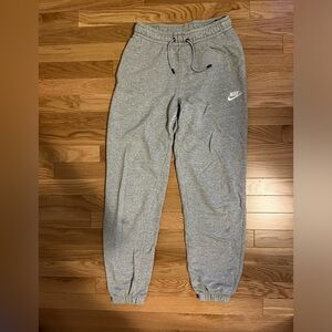 Gray Nike sweatpants